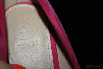 GUESS krasne magentovo-ruzove lodicky - 8