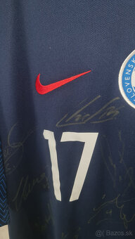 Dres Marek Hamšík + podpisy hráčov SK reprezentácie - 8