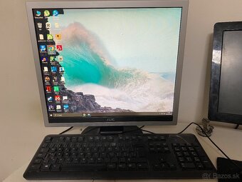 Intel i3 2100 kompletný pc + 2 monitory - 8