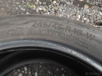 Letne pneu 245/45 R18 Continental 4ks - 8