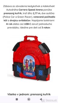Detska cestovná autodráha Carrera - 8