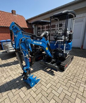 Minibagr mikrobagr minirýpadlo RIPPA R15 - 8