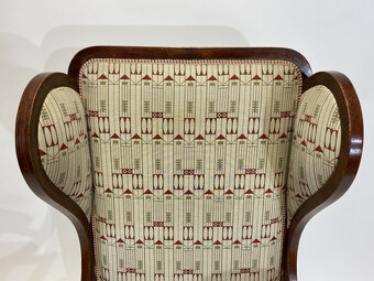 Kreslo ušiak Thonet 1900 - 8