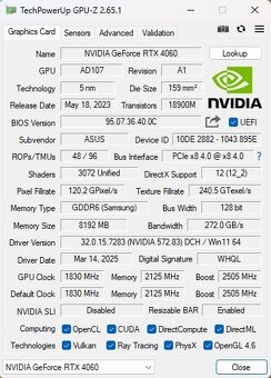 ASUS DUAL GeForce RTX 4060 EVO OC Edition 8GB - 8