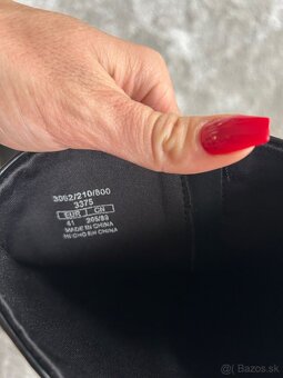 Zara lakovane cierne cizmy 41 - 8
