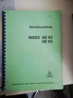 INDEX GE 42 NC soustružnický automat v nabídce - 8