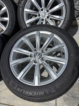 ✅ 5x112 r17 London top stav nove letne Michelin Passat b8 - 8