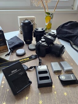 Predam NIkon D5300 + kompletnu sadu 4 objektivov - 8