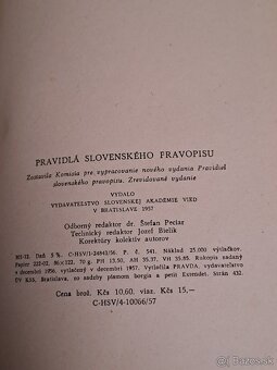 Pravidlá slovenského pravopisu, 1957, SAV, dr. Peciar - 8
