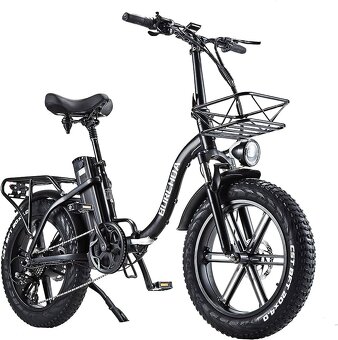 Výkonný mestský ebike Burchda 800W,20Ah,45km/h,100km,nový - 8