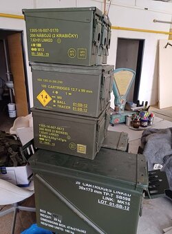 hermetické bedničky bedňa M2a1 + M19 + mega bedna - 8