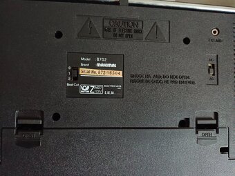 Maximal 8702, radiomagnetofon retro kazeťák - 8