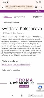 Svetlana Kolesárová - aguatel na papieri - 8