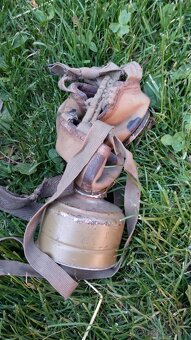 Stará plynová maska, poľské nápisy, neviem - 8