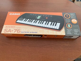 Detské klávesy CASIO SA-76 - 8