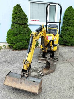 minibager Yanmar SV08, RV2020, Mth1560, rýpadlo (960kg) - 8