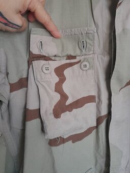 US Army blúza DCU 3-color Rip-stop Long-Regular 1999 - 8