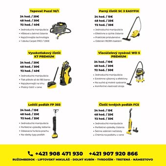 PRENÁJOM | KÄRCHER | RK - 8