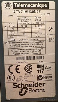 Frekvenčné meniče - 8