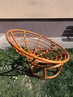 Ratanové kreslo + papasan - 8