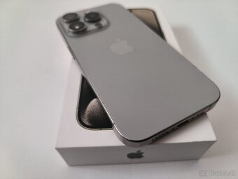 apple iphone 15 PRO 256gb Natural Titanium / Batéria 89% - 8