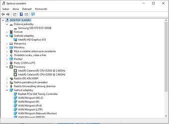PC Celeron G3930 SSD 500GB RAM 16GB - 8