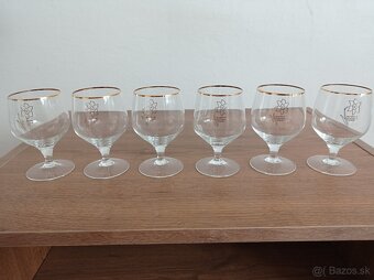 Rôzne retro sada sklenených pohárov - 8