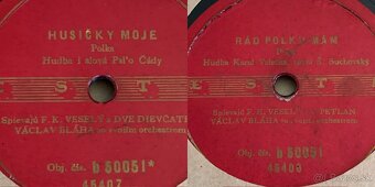 Predám Šelakové platne - František Krištof Veselý G.Dusík .. - 8
