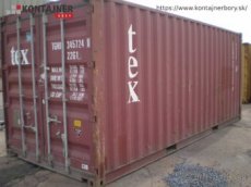 Lodný kontajner 6m - sklad materiál, nábytku, tovaru, archív - 8