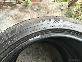 Predám letné pneumatiky 225/45R18 - 8