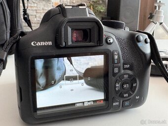Na predaj: Canon EOS 1300D + príslušenstvo (kompletný set) - 8