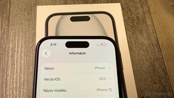 Vymenim predam iPhone 15 stary mesiac zaruka 23 mesiacov - 8