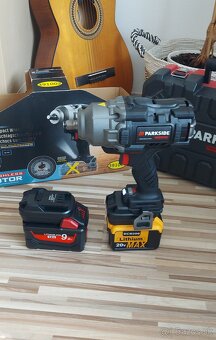 Aku Redukcia DeWALT 18V/ Milwaukee, pre náradie PARKSIDE 20V - 8