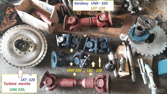 Kardany UNK320 ,LKT 120 UNC201 - 8