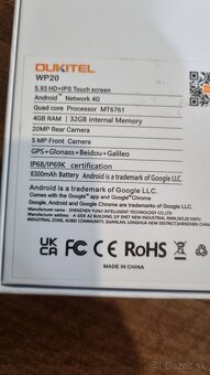 Oukitel WP20 odolný mobil v záruke, ako nový,IP68/IP69K - 8