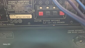 Pioneer Zostava made in Japan 1980 - 8