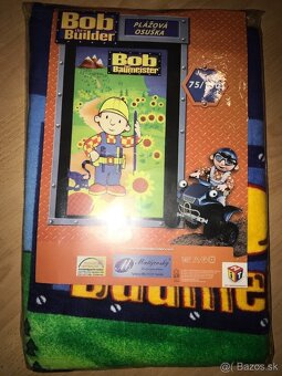 SADA BOB STAVITEĽ: obliečky + osuška + vankúšik + darček - 8