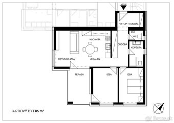🔥NA PRENÁJOM 🔥3-izbový byt 85 m² Šidlovec, Prešov🎯🏁 - 8