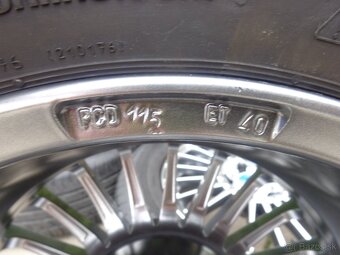 5x115 r16 Opel Chevrolet nove aludisky+pneu gratis - 8