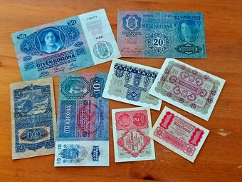 REZERVACE - Rakousko-Uherska (50, 20, 10, 2, 1 koruna) - 8