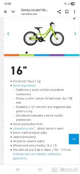 Detsky bicikel Naloo Chameleón 16 - 8