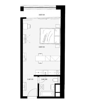 Ponúka na predaj 1-izb. apartmán, Žilinská ul., BA I - 8