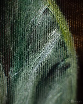 Zátišie koš so zeleninou - tradičná olejomaľba - 8