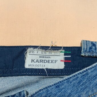 Diesel Kardeef Baggy Jeans Široké Džínsové Nohavice Rifle - 8