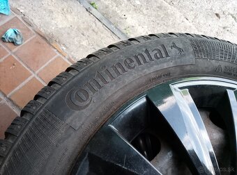 Predám Zimné pneumatiky Na plech Disky 5x112 R16 - 8