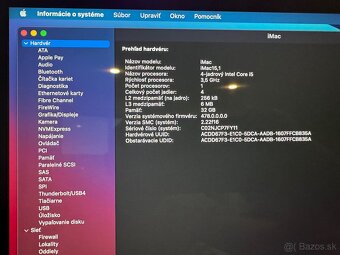 Apple iMac 27” 5K, i5, 32gb ram, 650ssd, krabica - 8