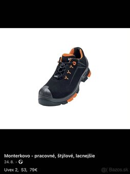 Veľkosť 42, MIX pracovná-bezpečnostná obuv - 8