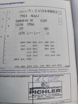 Predam vw sharan 2.0 103kw 4x4 - 8