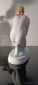 Zsolnay porcelánová značená socha Akt v štýle Art Deco - 8