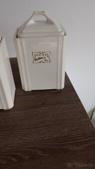 Starožitné dózy koreničky z porcelánu - 8